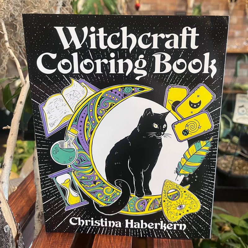 Witchcraft Coloring Book by Christina Haberkern