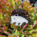 Hedgehog Hair Claw Clip