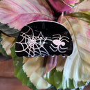 Spider & Web Hair Claw Clip
