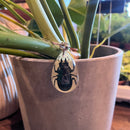 Glow in the Dark Stag Beetle Keychain