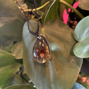 Spider Tear Drop Necklace