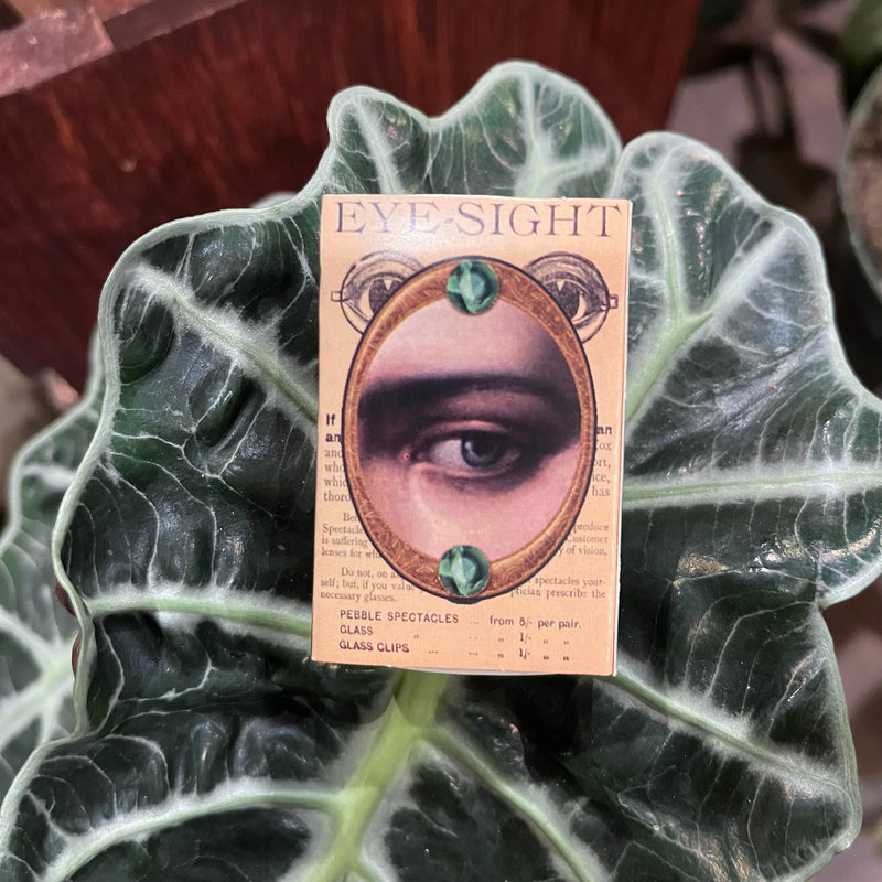 Mini Vintage Eye Matchbox