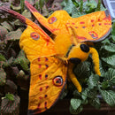 Lifelike Comet Moth Plush Toy