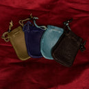Leather Drawstring Pouch