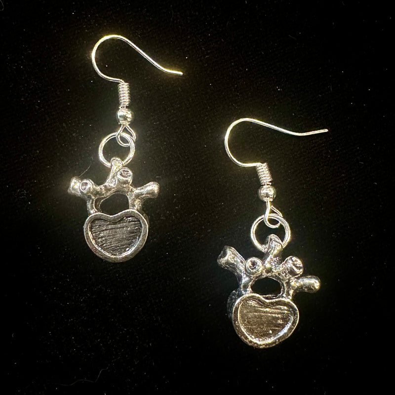 Lumbar Vertebrae Earrings