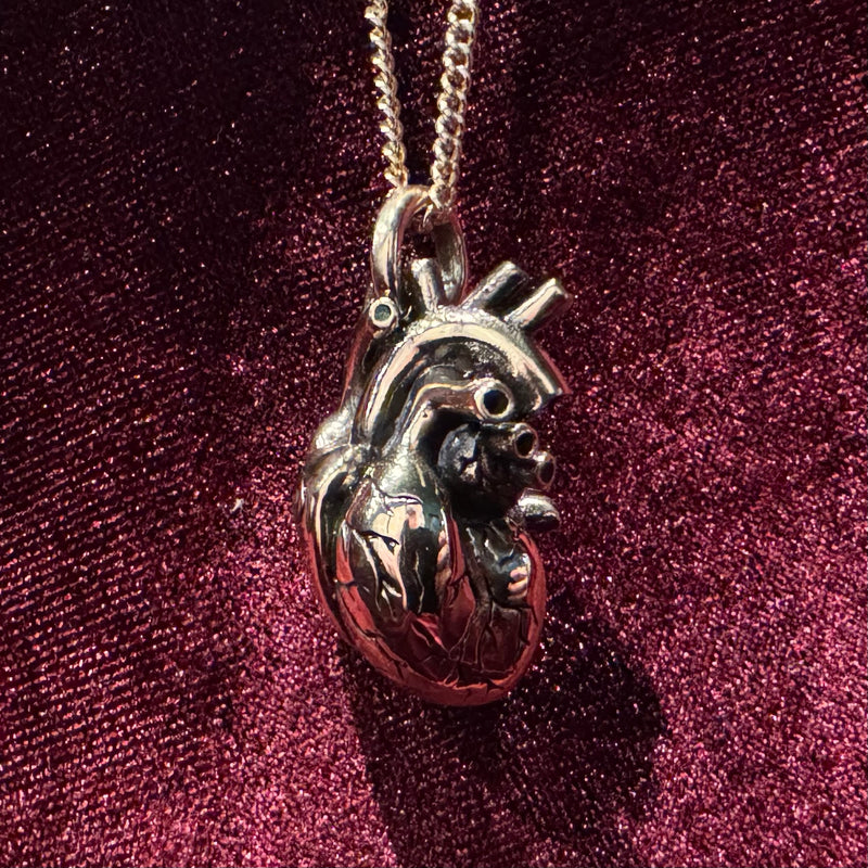 Anatomical Heart Necklace