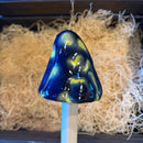 10" Ceramic Mushroom Garden Stake