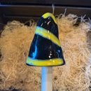 10" Ceramic Mushroom Garden Stake