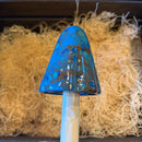 10" Ceramic Mushroom Garden Stake