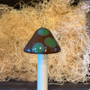 8" Ceramic Mushroom Garden Stake