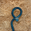 Ceramic Worm Garden Stake
