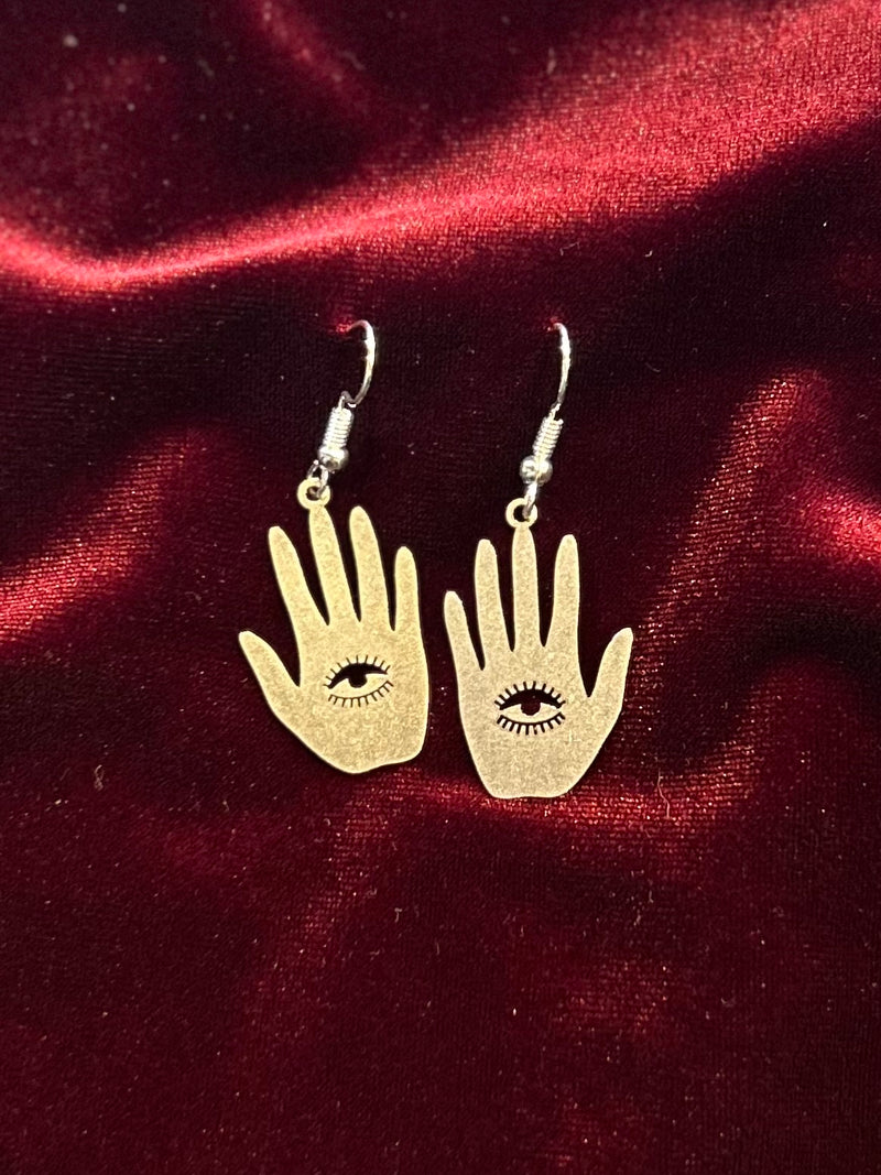 Palmistry Earrings