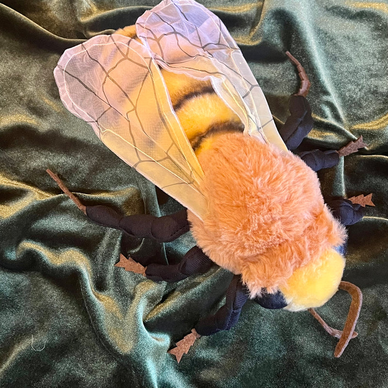 Lifelike Bee Plush Toy