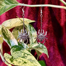 Hanging Spider Earrings