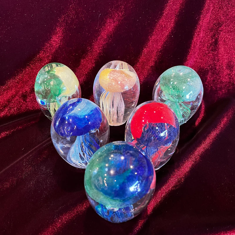 Glass Jellyfish 3"