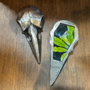 Raven Skull Hand Mirror