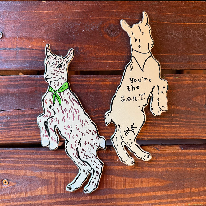 Goat Leather Bookmark