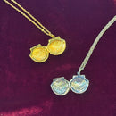 Shell Locket Necklace