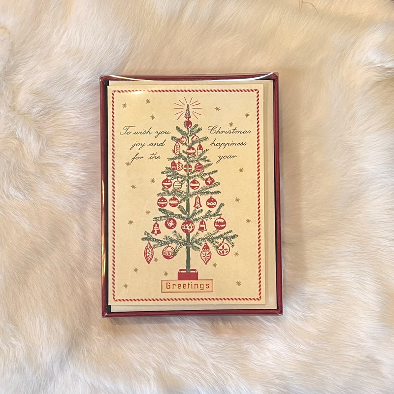 Christmas Tree Boxed Notes