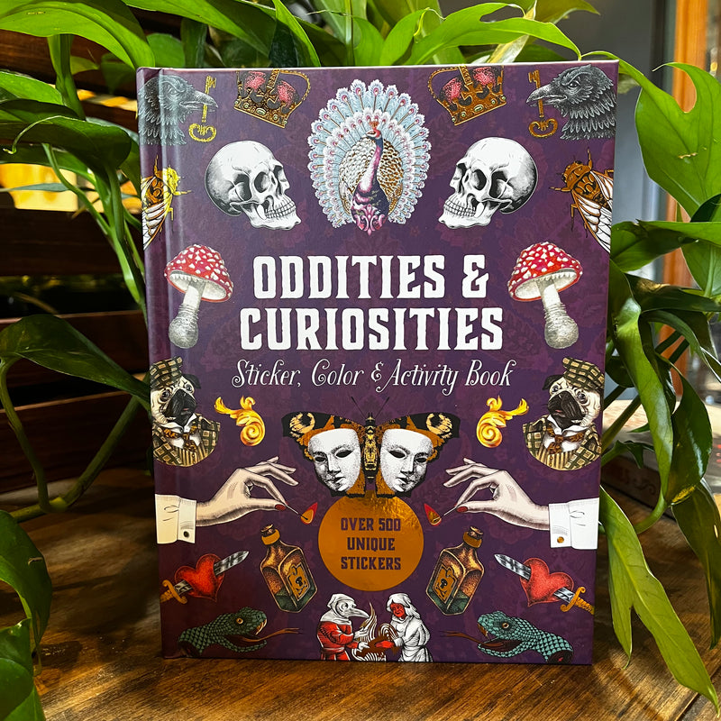 Oddities & Curiosities Sticker, Color & Activity Book (Over 900 Stickers)