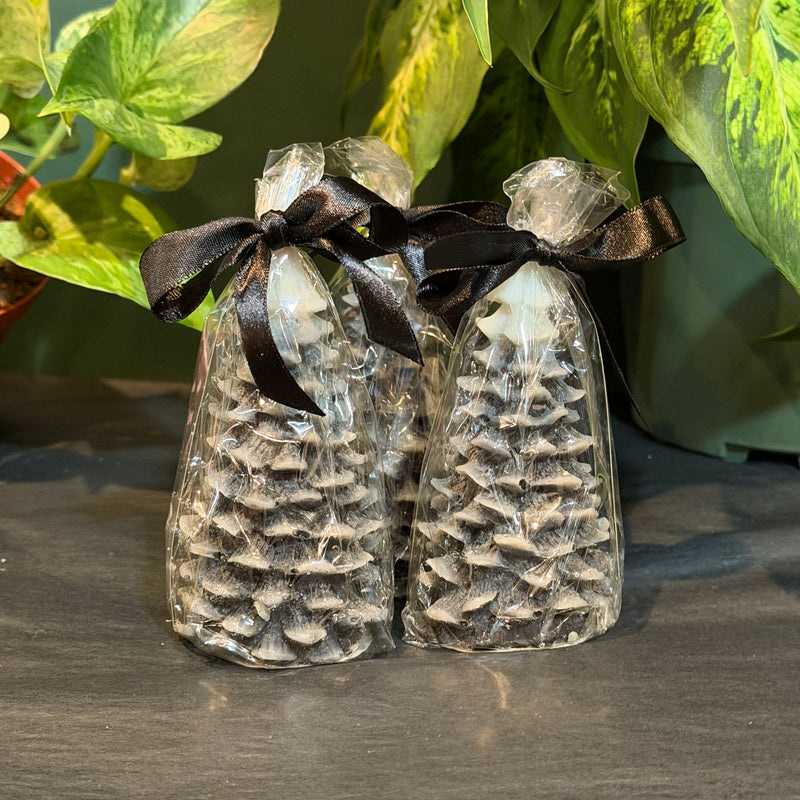 Goth Christmas Tree Candle