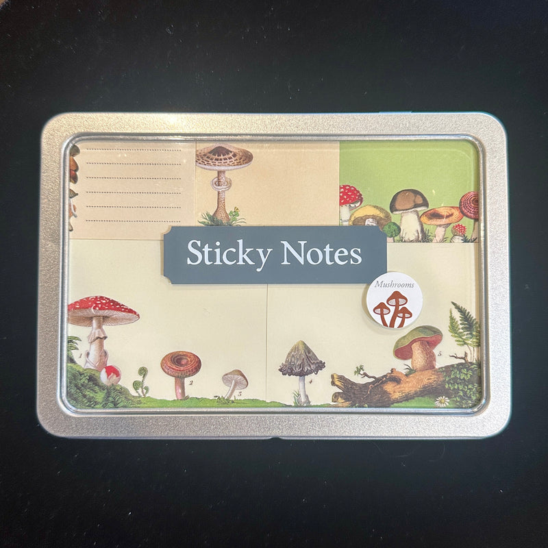 Mushrooms Sticky Notes