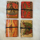Vintage Matchbox Mini Journal
