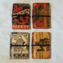 Vintage Matchbox Mini Journal