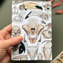 Skulls Pocket Notebook