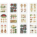 Vintage Mushroom Stickers