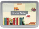 Library Books Sticky Notes