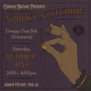 10/31/26 Spooky Stitching: Creepy-Cute Felt Ornaments