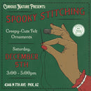 12/05/26 Spooky Stitching: Creepy-Cute Felt Ornaments