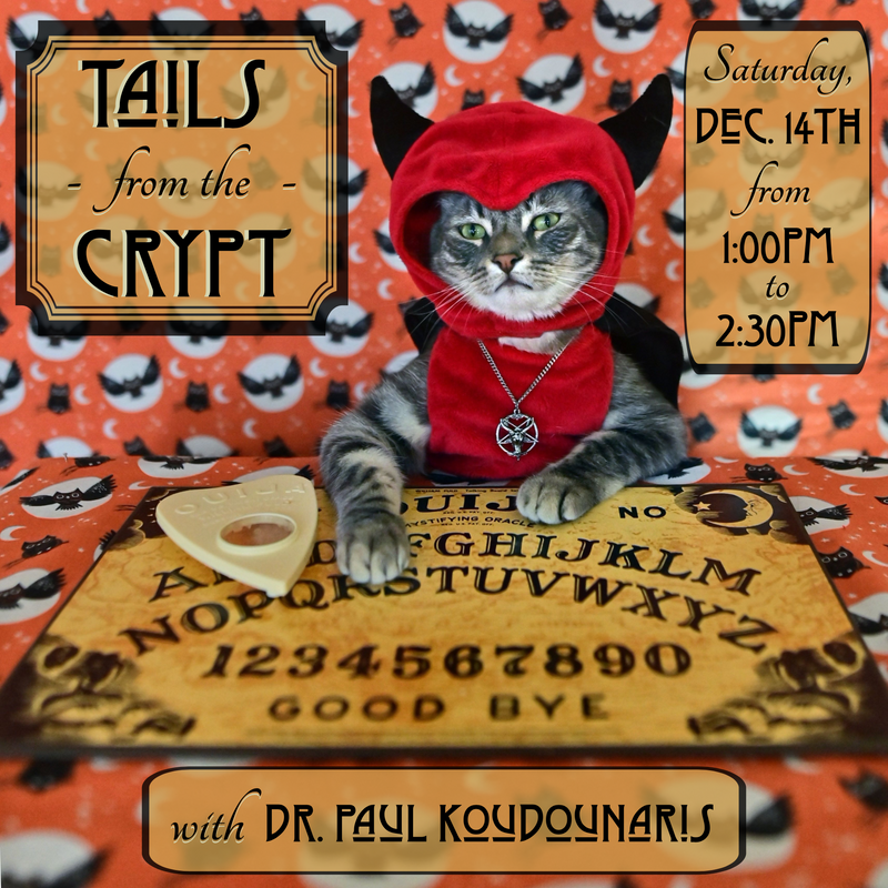 12/14/24 Tails from the Crypt: A History of Animal Hauntings and Apparitions with Dr. Paul Koudounaris