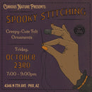10/23/26 Spooky Stitching: Creepy-Cute Felt Ornaments