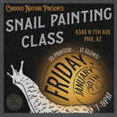 01/30/26 Snail Lamp Painting Class