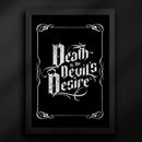 Death is the Devil's Desire Print