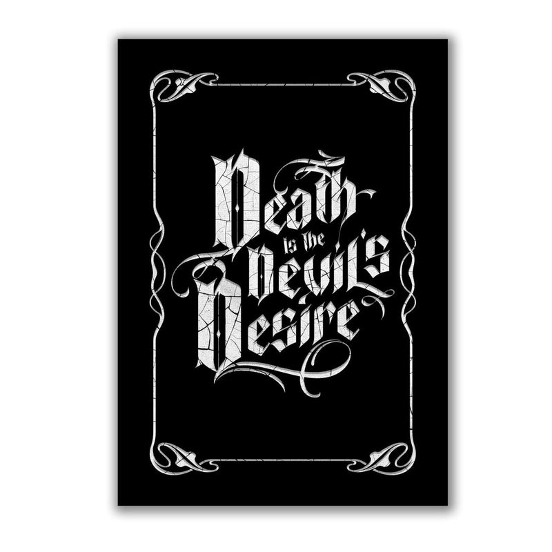Death is the Devil's Desire Print