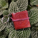 Leather Notebook Keychain