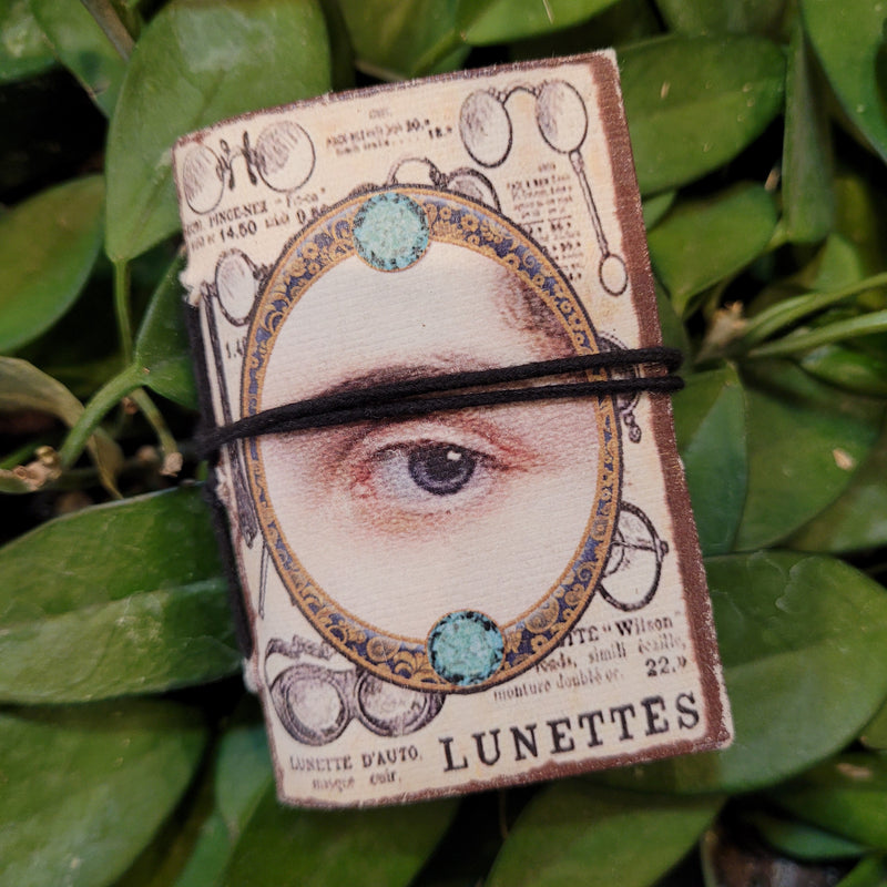 Vintage Eye Art Mini Journal