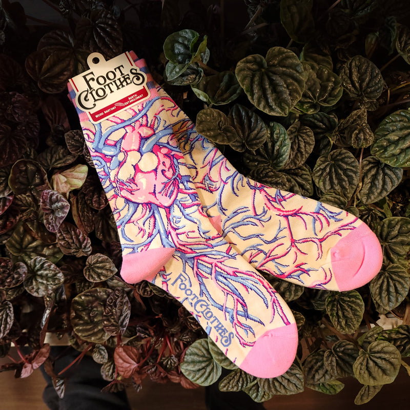 Aortic Entanglement Crew Socks