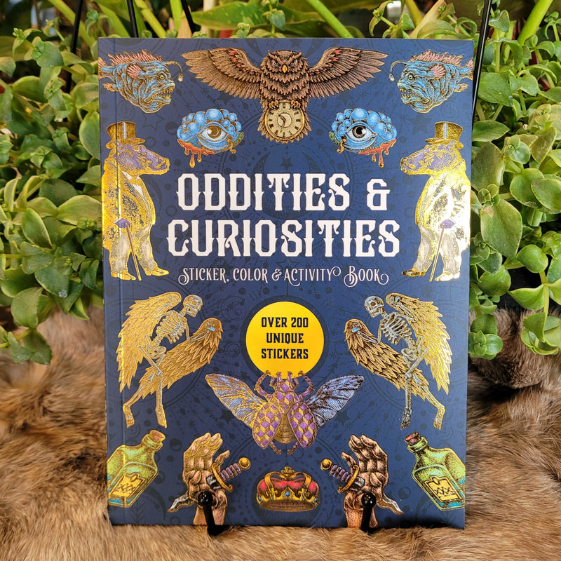 Oddities & Curiosities Sticker, Color & Activity Book: Over 200 Unique Stickers