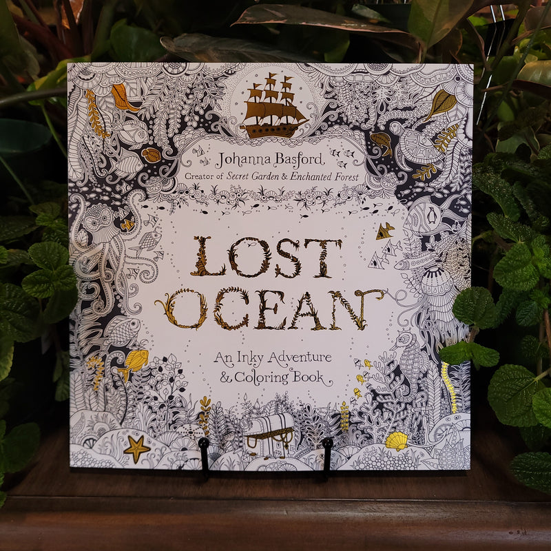 Lost Ocean Coloring Book by Johanna Basford