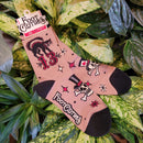 Superstitious Ink Crew Socks