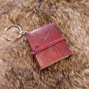 Leather Notebook Keychain
