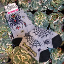 Widow's Web Crew Socks