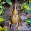 Gold Hercules Beetle Wall Decor