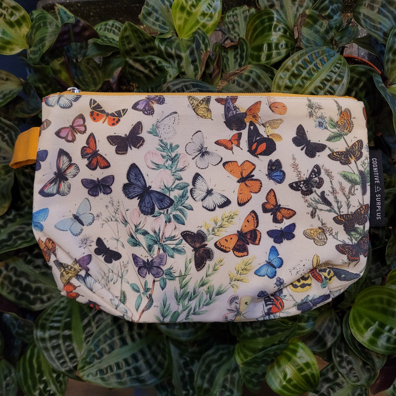 Butterfly Garden Zip Pouch