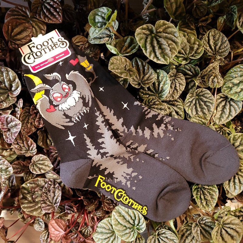 Cute Mothman Crew Socks