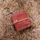 Leather Notebook Keychain